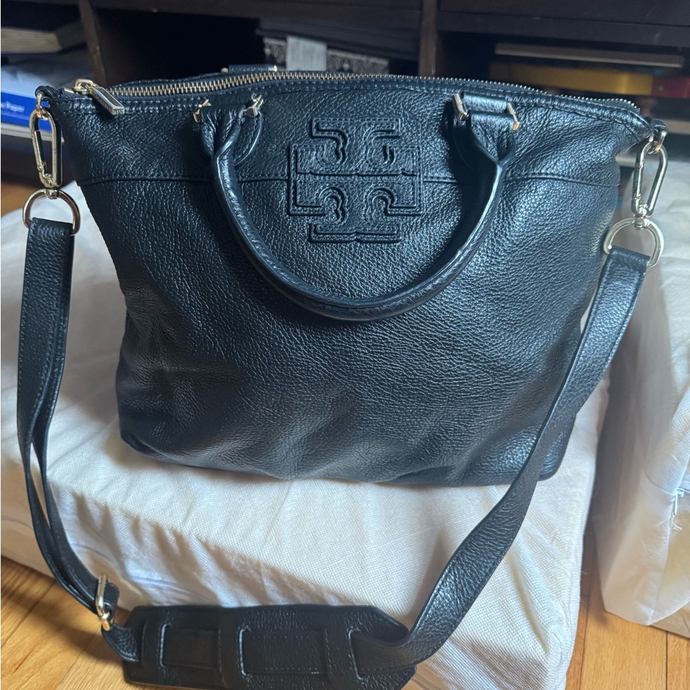 Tory Burch Black Leather Handbag